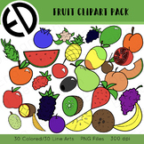 Fruit Clip Art Pack
