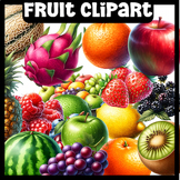 Fruit Clipart, Fruit Clip Art, Fruit illustrations, Fruit Bowl