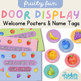 Fruit Door Display- 'Fruity Fun' | Editable | Perfect for 