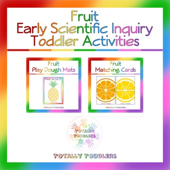 Preview of Fruit | Early Scientific Inquiry | Toddler Activities