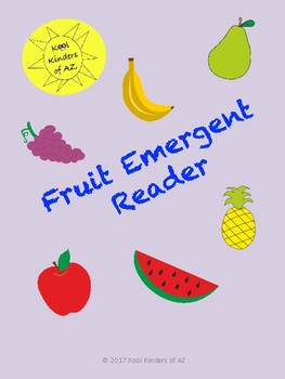 Preview of Fruit Emergent Reader