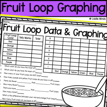 Preview of Fruit Loop Graphing Worksheet