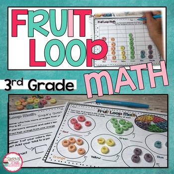 Preview of Fruit Loop Math Activities and Graphing Activities for Older Kids