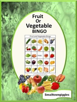 Vegetable Chart For Kindergarten
