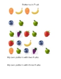 Fruit Pattern Sheet