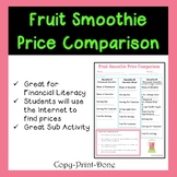 Personal Finance Fruit Smoothie Price Comparison Google Dr