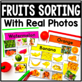 Fruit Sorts Using Photos - Non-Identical Sorting - Categor