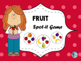 Fruit Spot-it game / Jeu Spot-it des fruits
