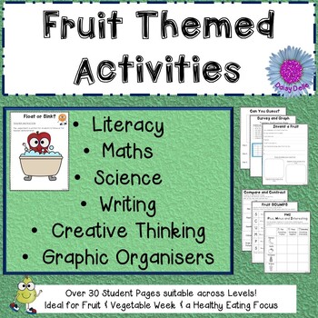 Fruit Thematic Unit Plan by Daisy Delle | TPT