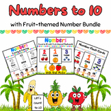 Count Trace & Color to 10 with 30 Printable Fruit Workshee