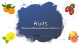 Fruit Unit with pptx, video questions, Project and Wordsearch