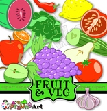 Fruit & Vegetable Mega Clip Art Pack