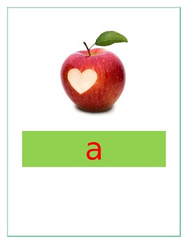 Preview of Fruit & Veggie Sound Spelling Cards