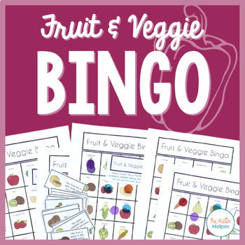 Preview of Fruit and Veggie Bingo