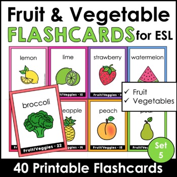 Free Printable Vegetable Cards