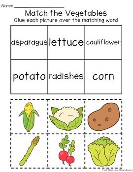 Fruit and Vegetable Resources Mega Bundle by Three Little Homeschoolers