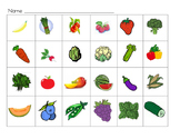 Fruit and Vegetable Sort