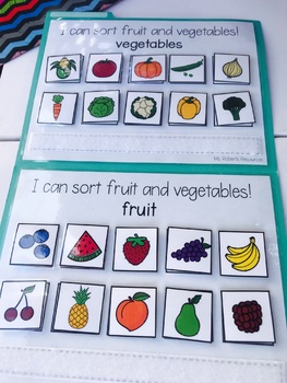 Fruit and Vegetable Sort by Ms Roberts Resources | TpT