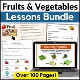 Fruit and Vegetables Lessons - Family Consumer Science - C