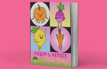 Preview of Fruit and Veggie Activity Book for Preschool and Kindergarten