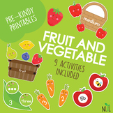 Fruit and Veggie Preschool Pack