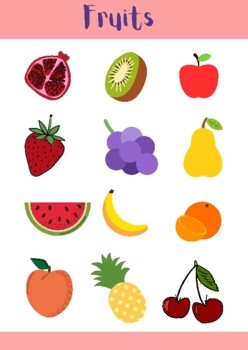 Preview of Fruit and vegetables