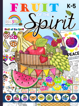 Preview of Fruit of the Spirit Bible Activity Pack