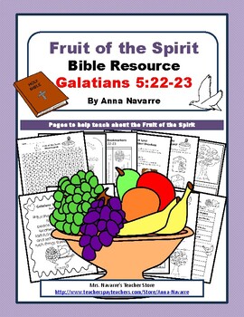 Preview of Fruit of the Spirit Bible Resource