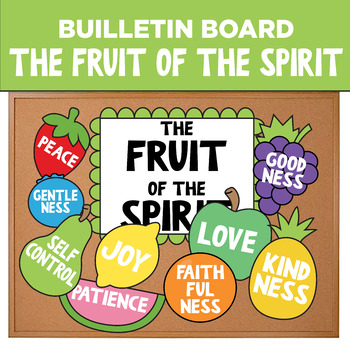 Preview of Fruit of the Spirit | Bulletin Board Decorations