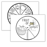 Fruit of the Spirit Color Wheel Coloring Activity | Galati