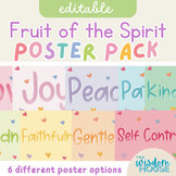 Fruit of the Spirit Display Posters | Christian Classroom 