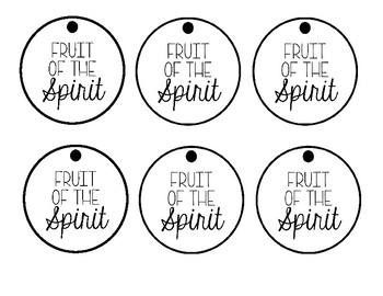 Fruit of the Spirit Activity Pack by Ana Peavy | TpT