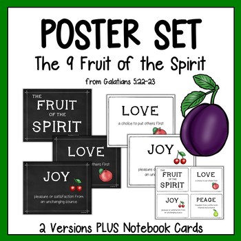 Preview of Fruit of the Spirit Posters