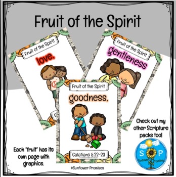 Preview of Fruit of the Spirit Bible Story