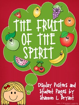 Preview of Fruit of the Spirit (Song, Posters, Writing Act., and Coloring Pgs.)