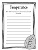 fruit of the spirit temperance unit 9 worksheets and activities