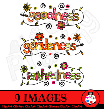 fruit of the spirit text clip art by prawny teachers pay