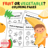 Fruit or Vegetable? Coloring Pages - Free