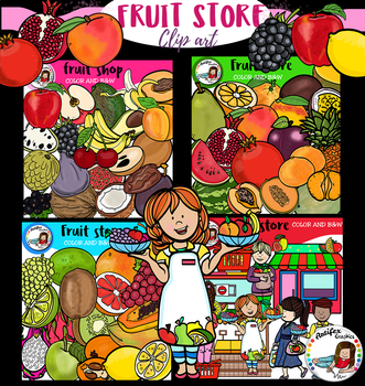 Preview of Fruit store clip art- 138 images!!!
