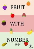 Fruit with numbers
