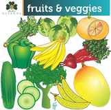 Fruits And Vegetables Clip Art