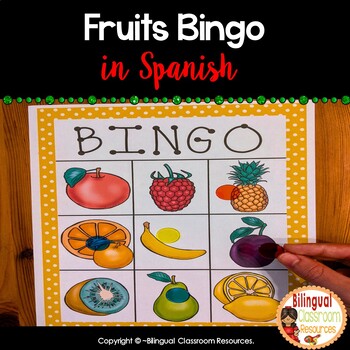 Un Plato de Frutas Bingo Card