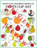 Fruits Clipart (For Personal And Commercial Use)