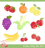 Fruits Clipart Set