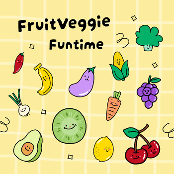 Preview of Fruits Cute Clipart