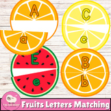 Fruits Letters Matching | Upper & Lowercase Alphabet Game 