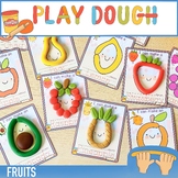 Fruits Play Doh Mats / Fine Motor Skills / Toddler Play Do