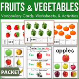 Fruit and Vegetable Sort Activity Special Education Autism Speech Therapy