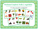 Fruits and Vegetables Unit for Young Preschoolers