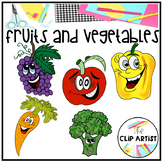 Fruits and Vegetable Clip Art